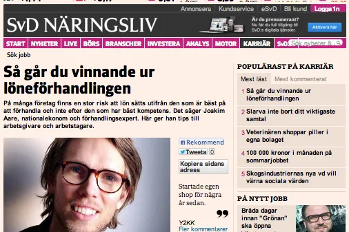 Artikel om strategier för att lyckas i löneförhandlingar, använd för att lyfta behovet av professionell träning genom Yesbridges kurser i förhandlingsteknik sälj och kommunikation.